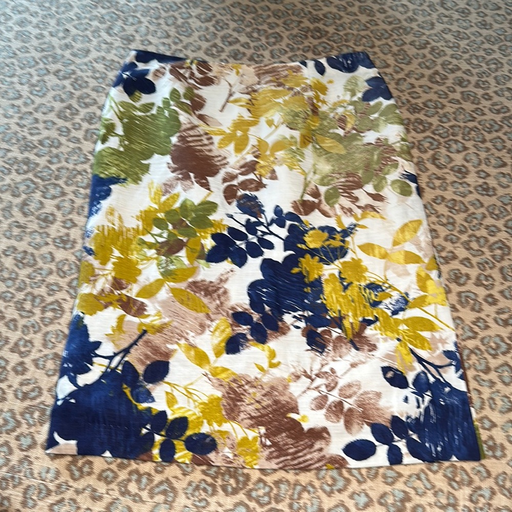 PENDLETON linen cotton blend skirt